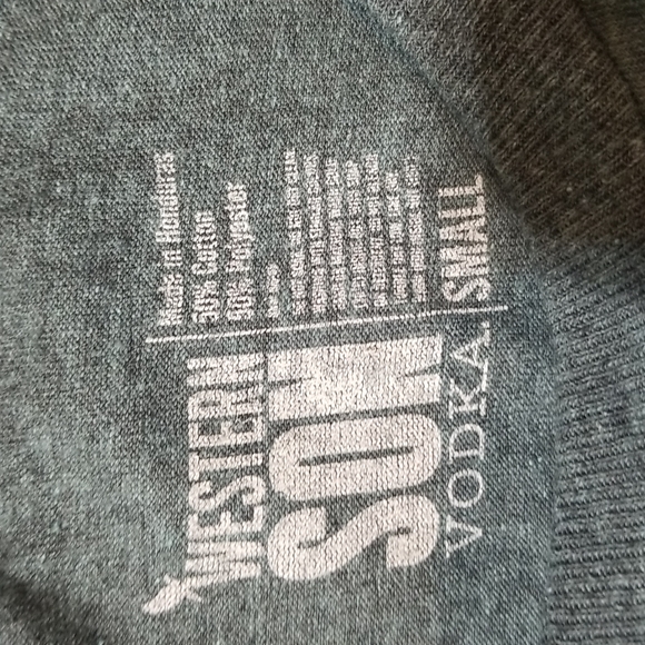 WESTERN SON VODKA Teal Tee - Picture 4 of 7